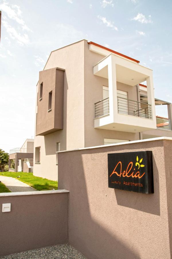 Aelia Luxury Apartments Nikiti  Exteriér fotografie